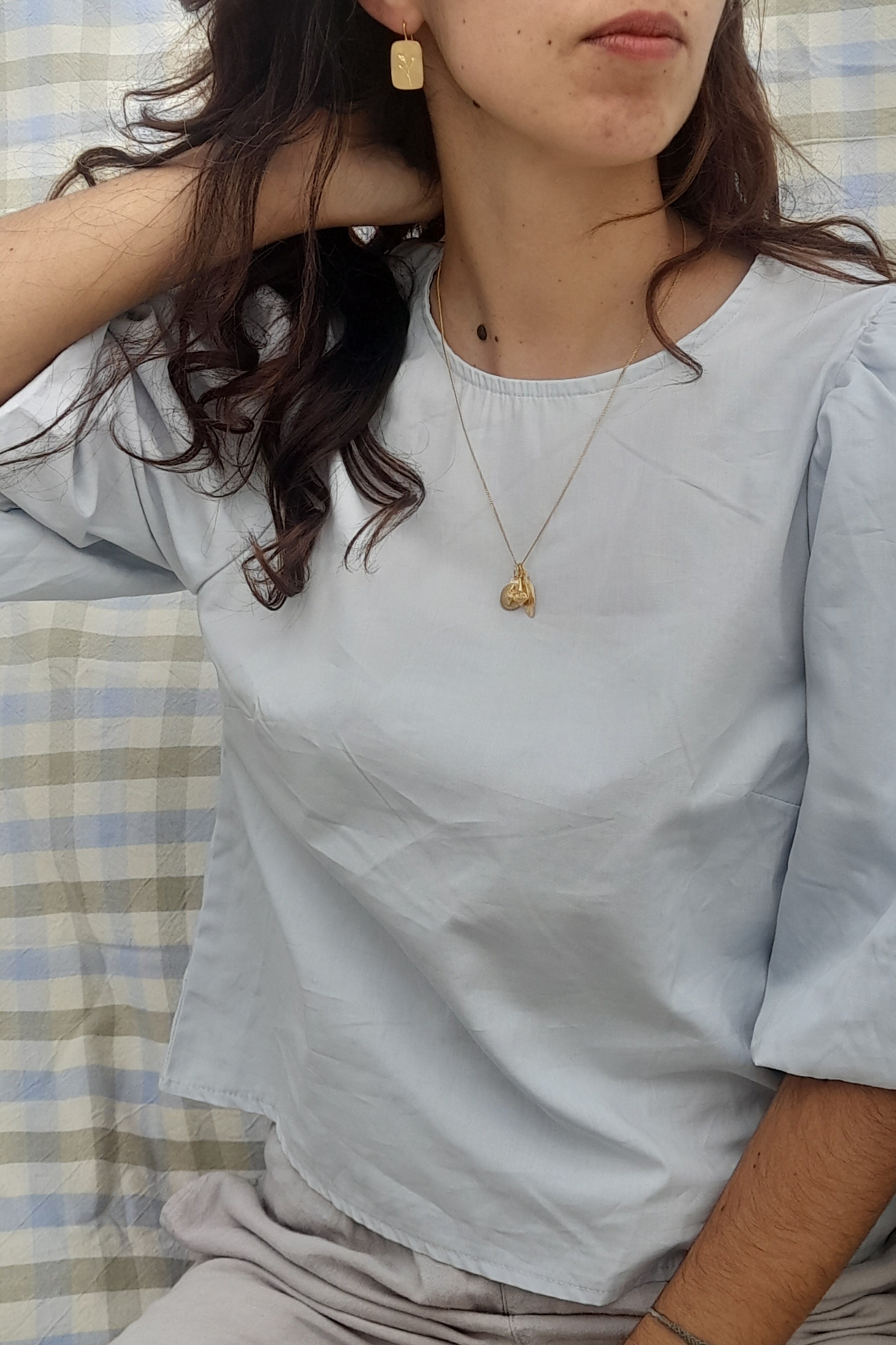 Brincos Floria Quadrados