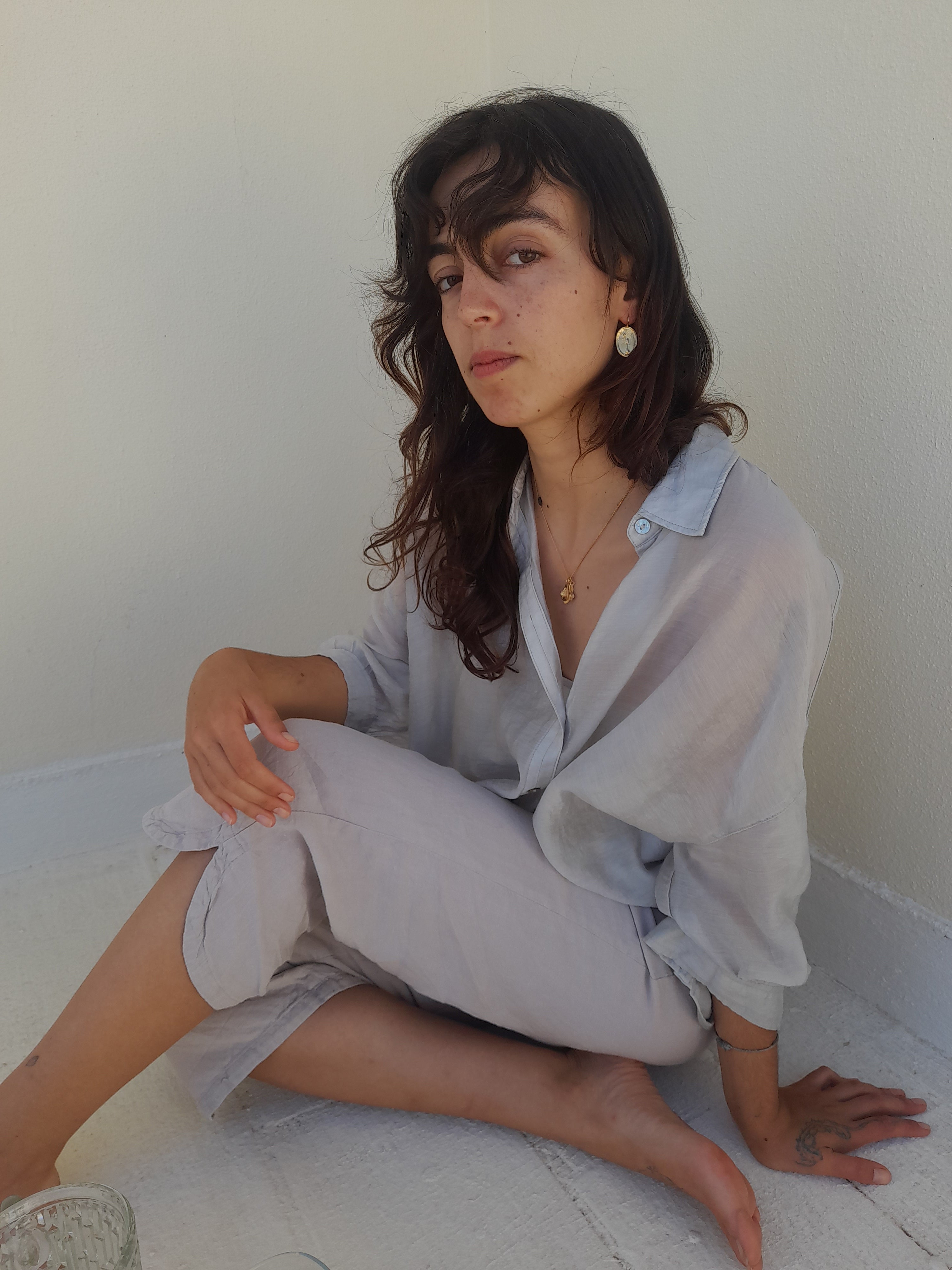 Floria Oval Earrings