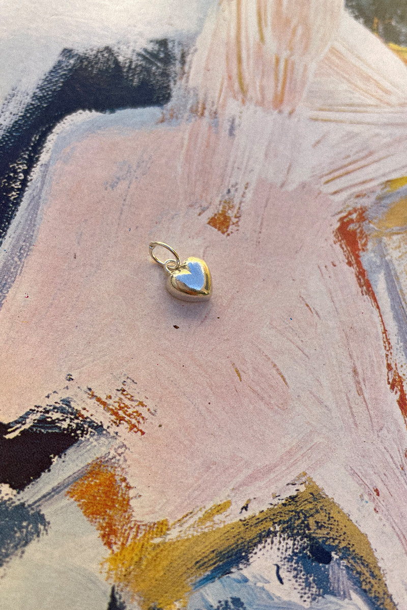 Pendente Coração Botão Pequeno