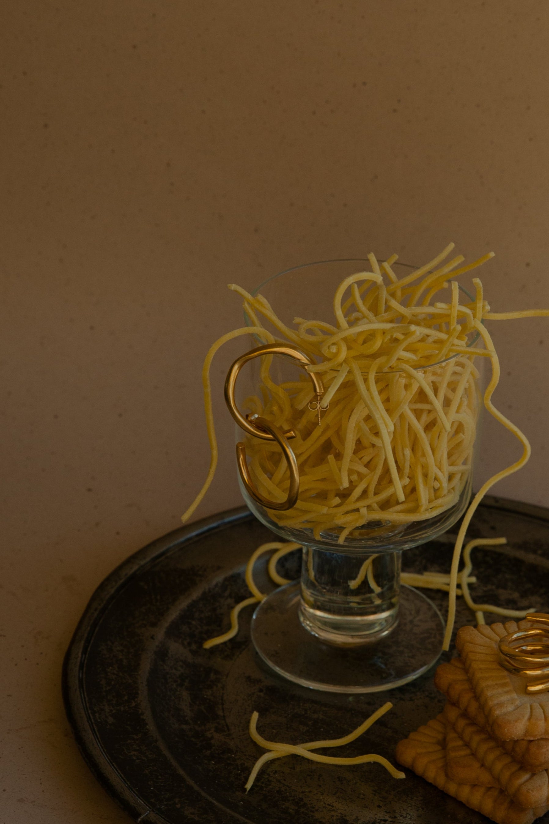 Argolas Aretas Irregulares Grossas