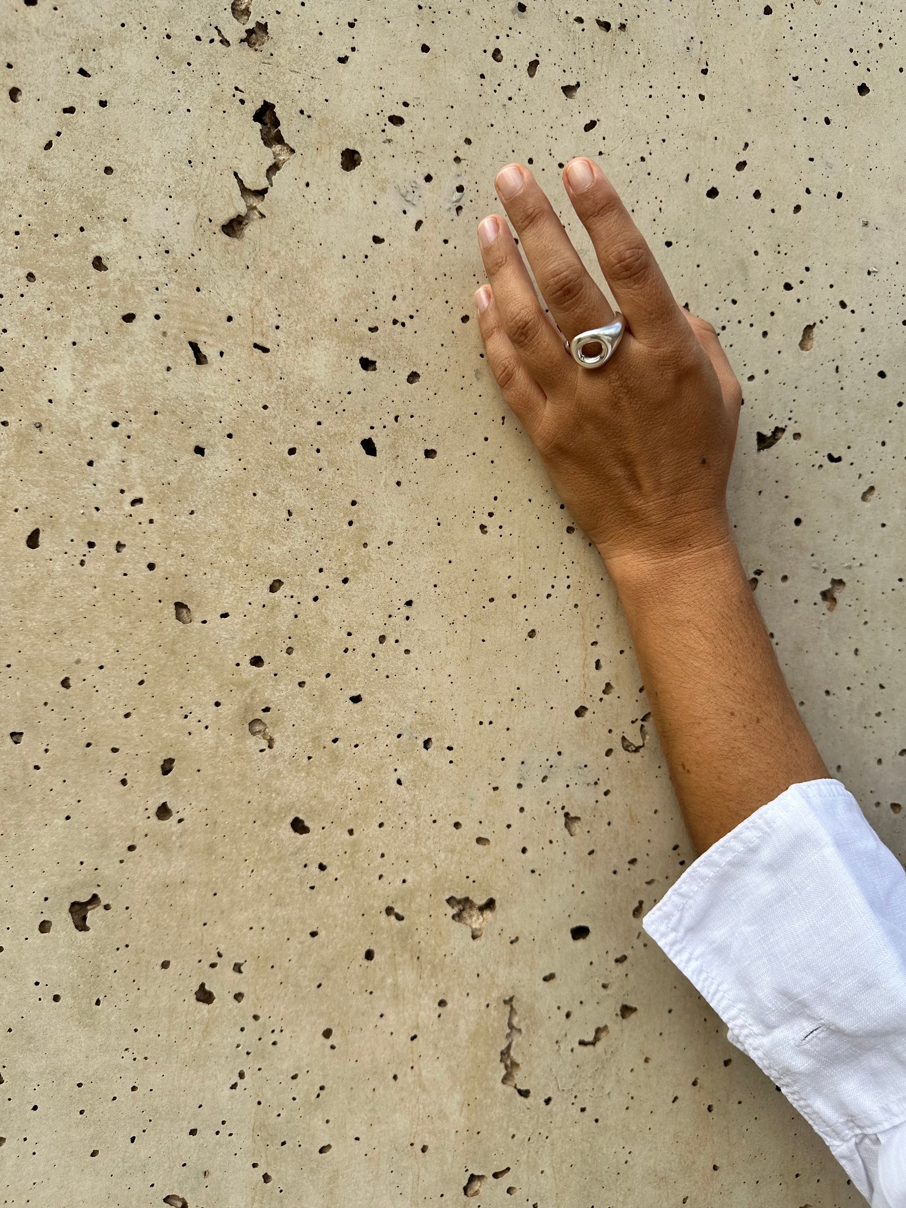 Gestus Eye silver Ring