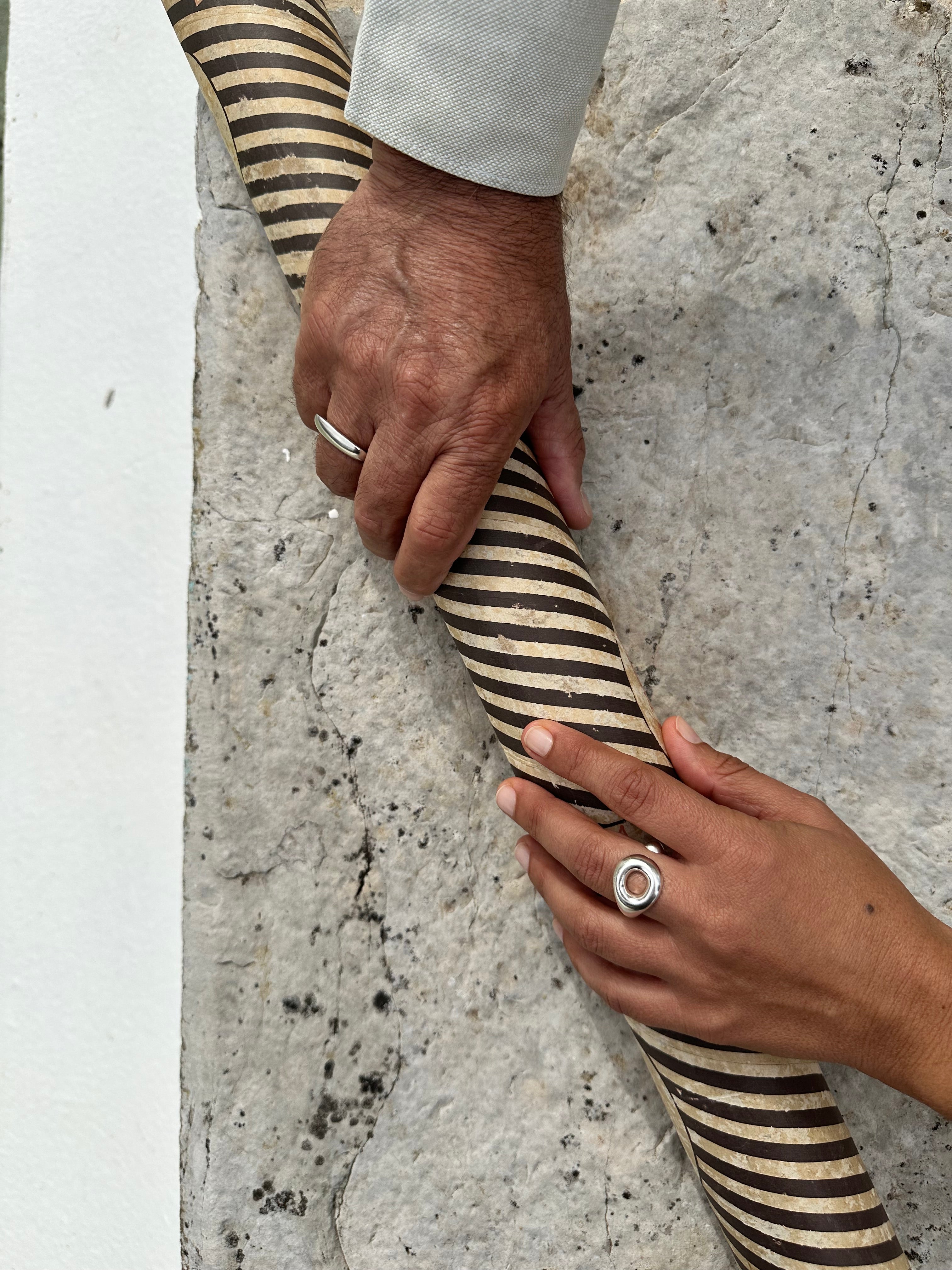 Gestus Eye silver Ring