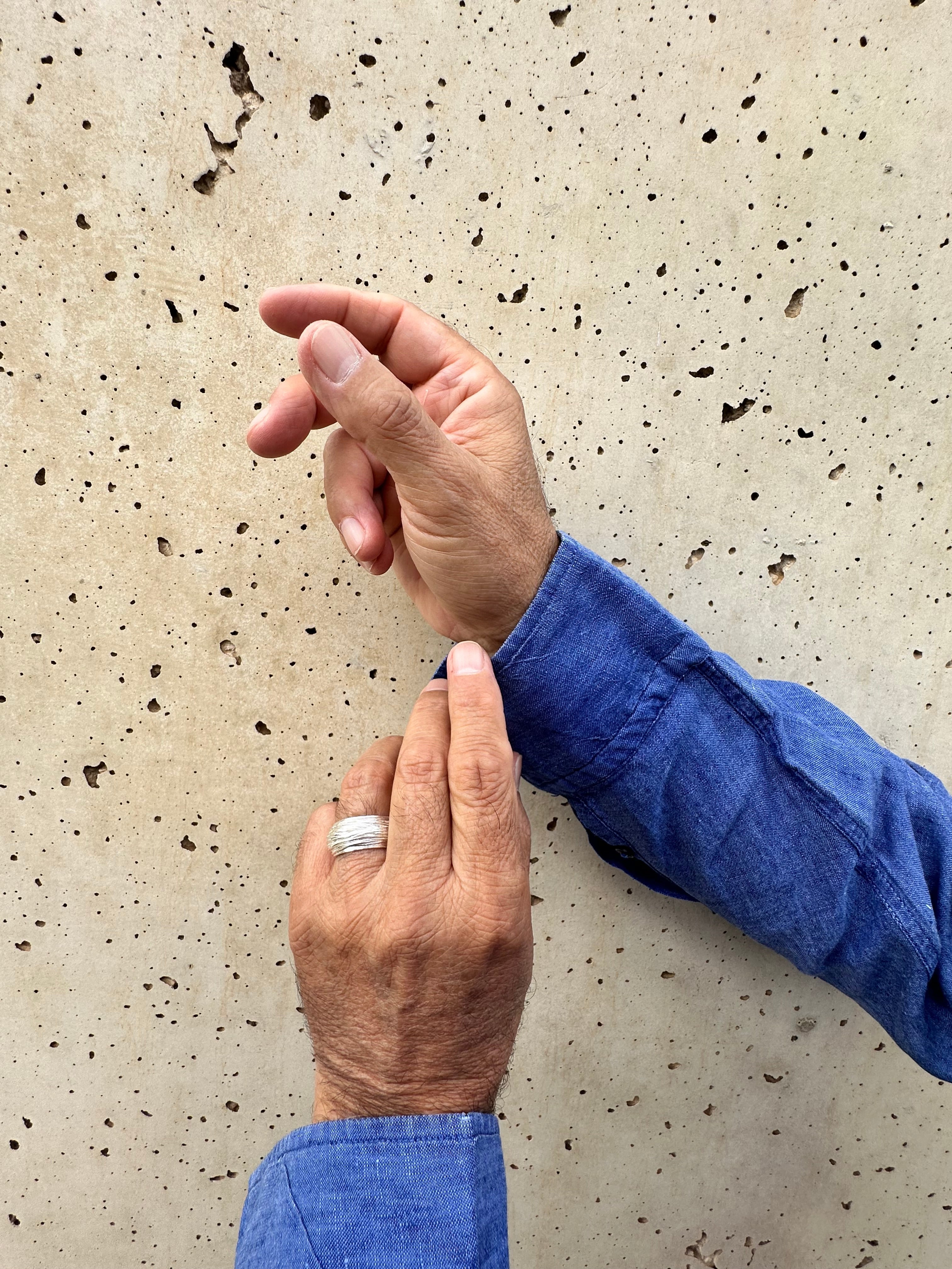 Gestus Wire silver Ring