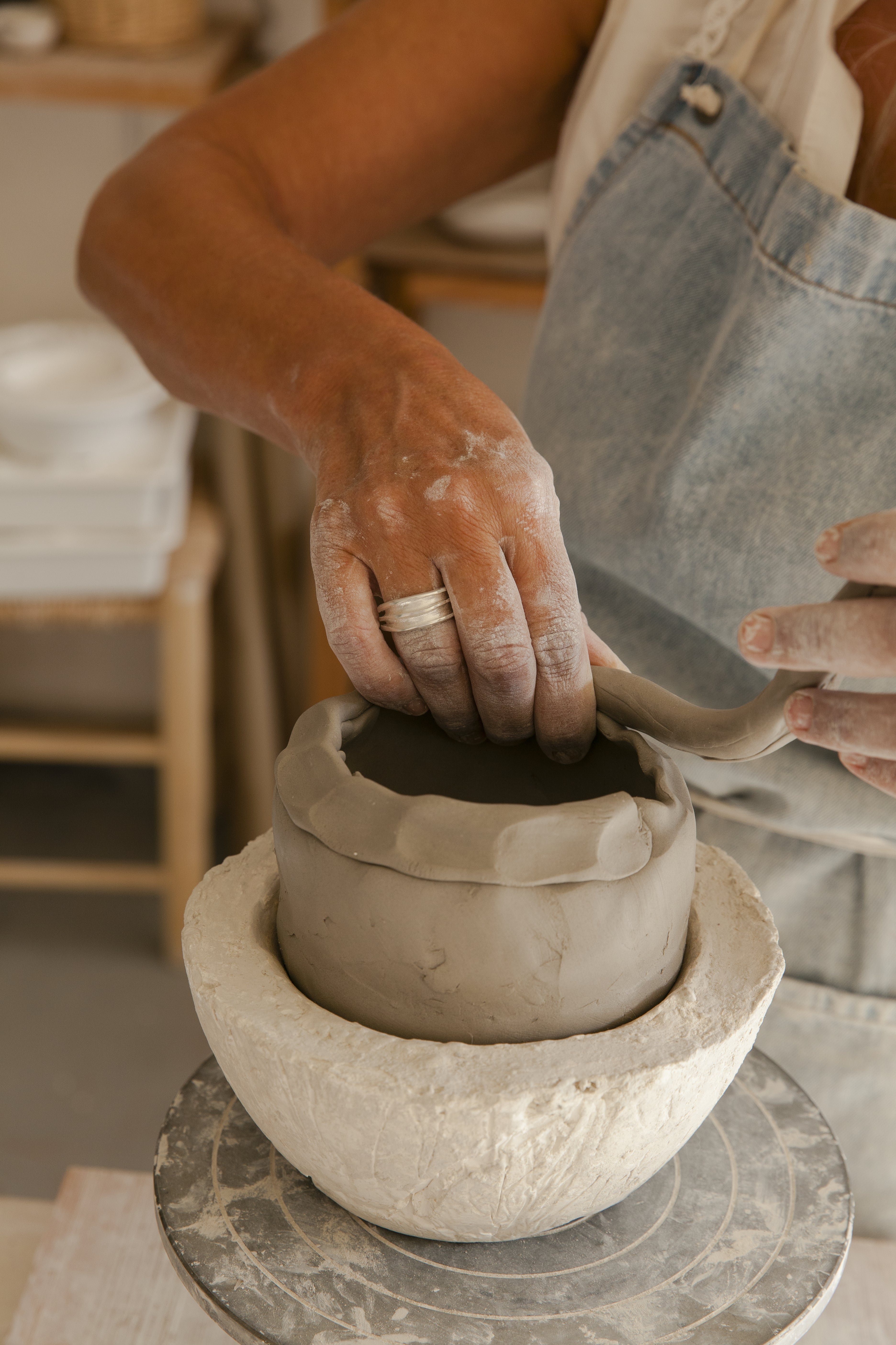 Anel Gestus Côncavo Prata