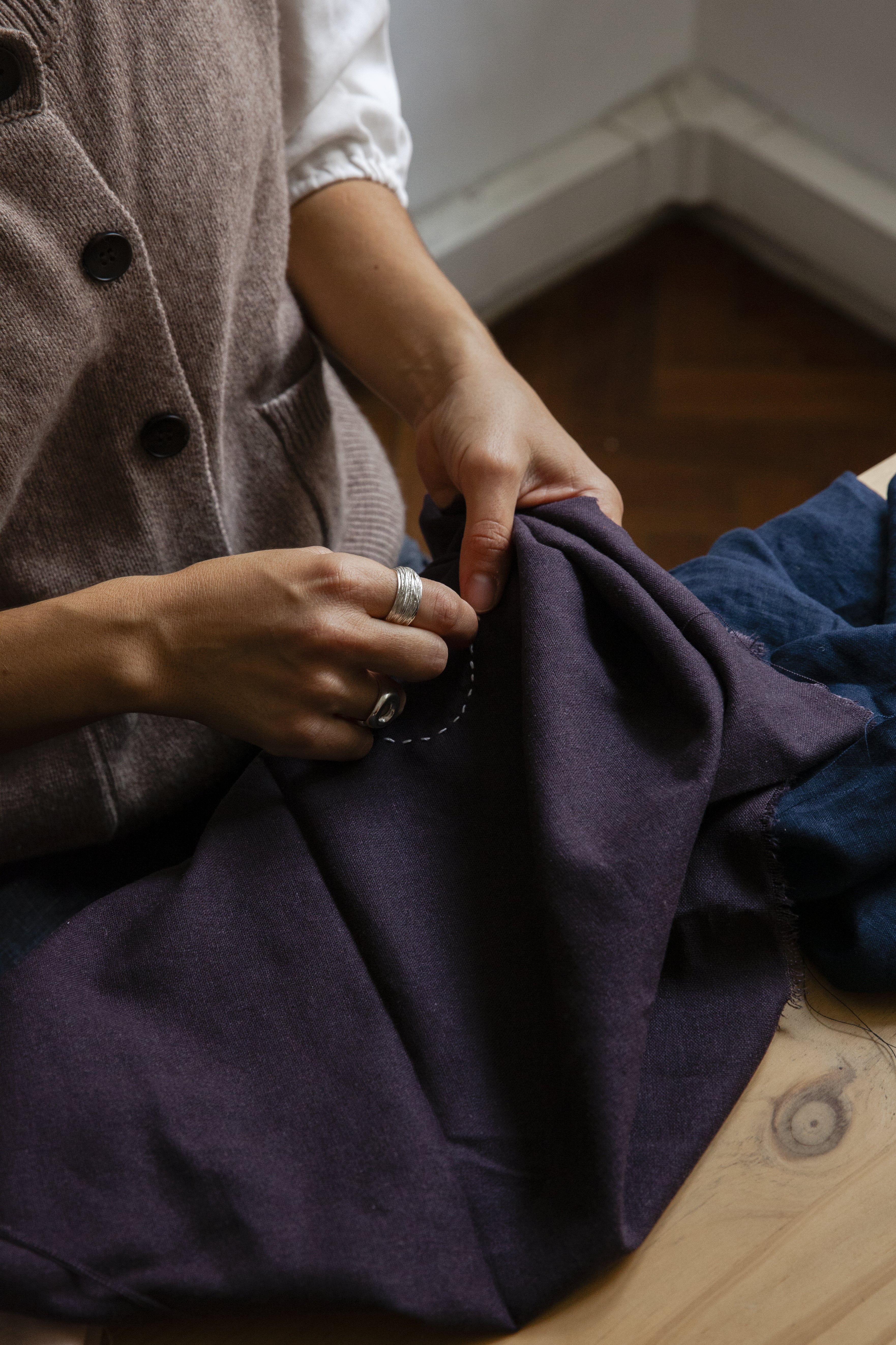 Gestus Wire silver Ring