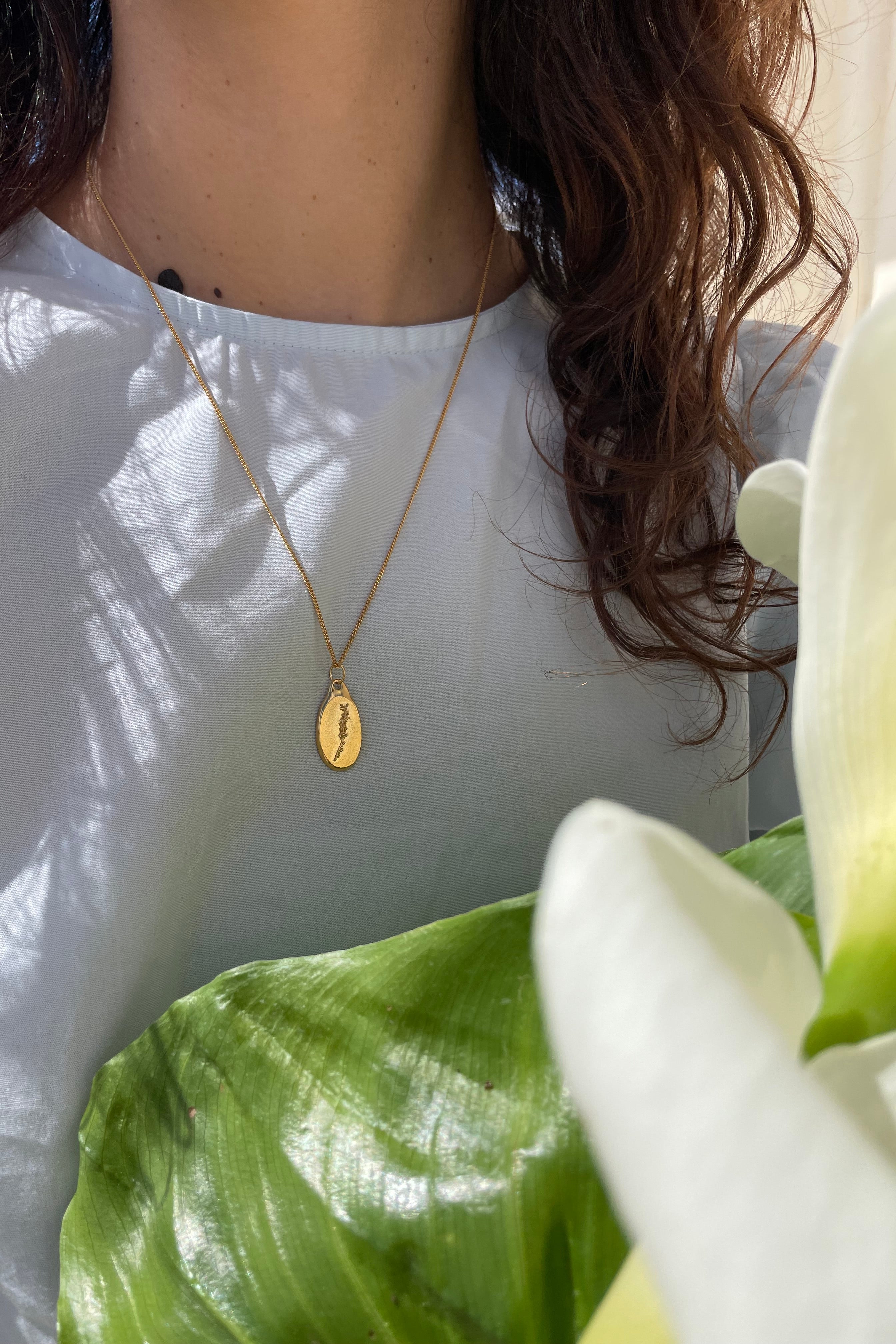 Colar Floria Gramínea