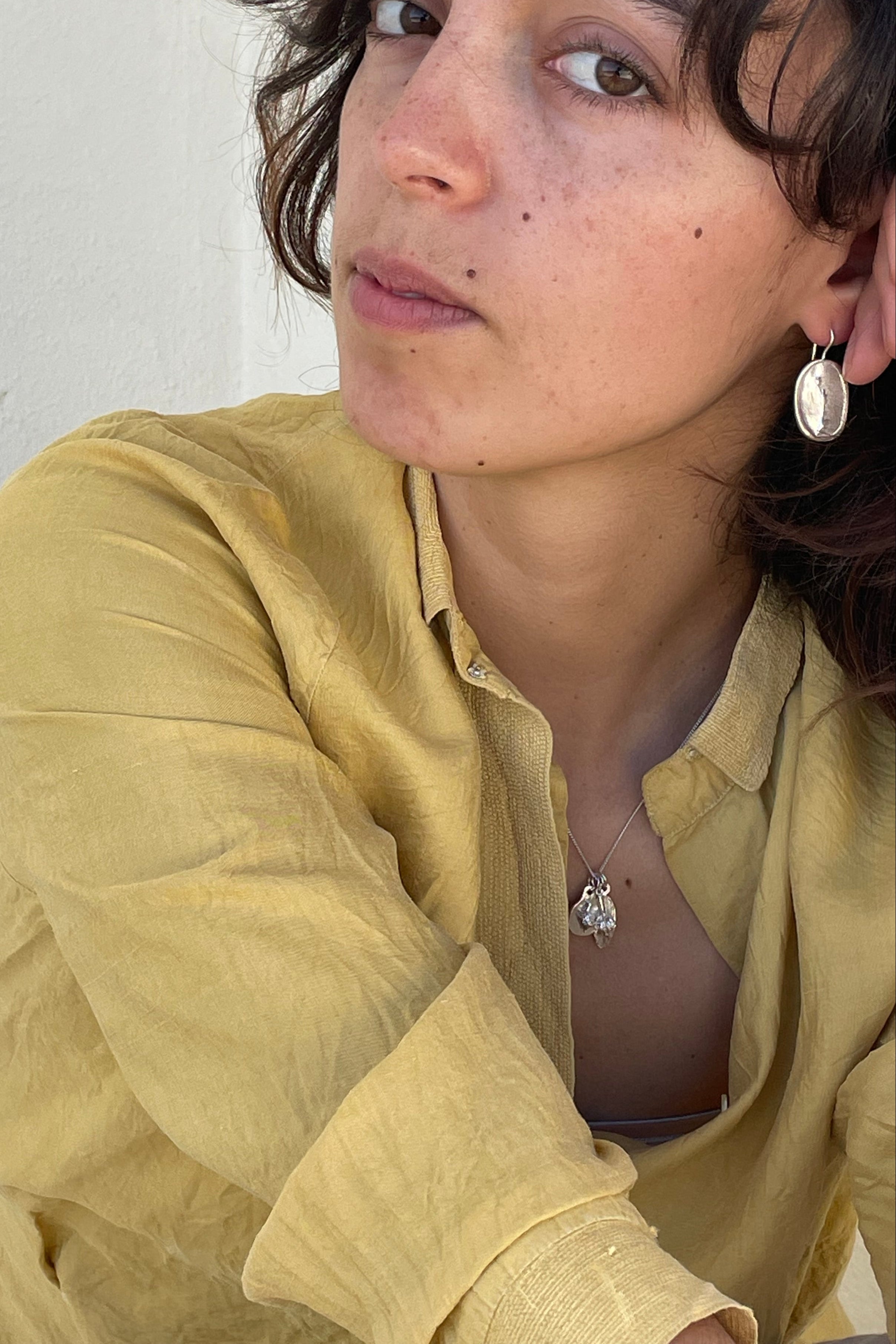 Floria Oval Earrings