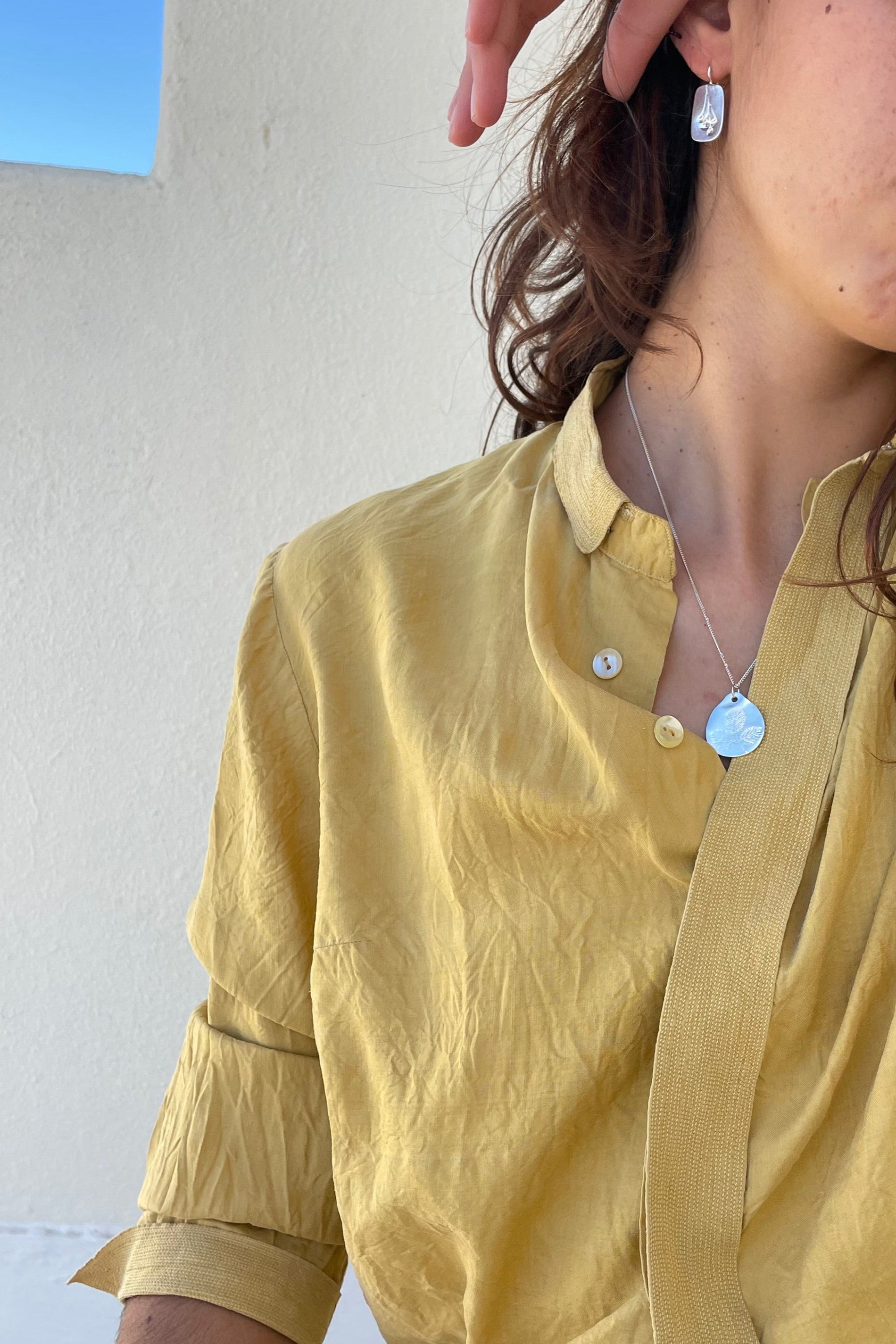 Colar Floria Decalque Roseira