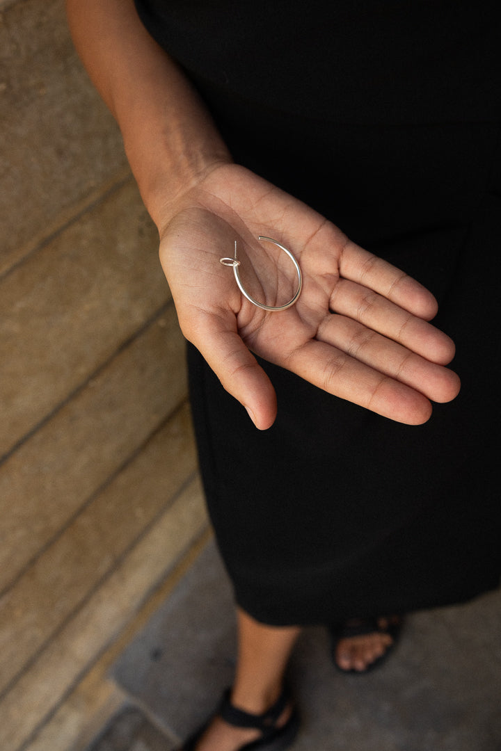 Aretas Earlobe Hoops