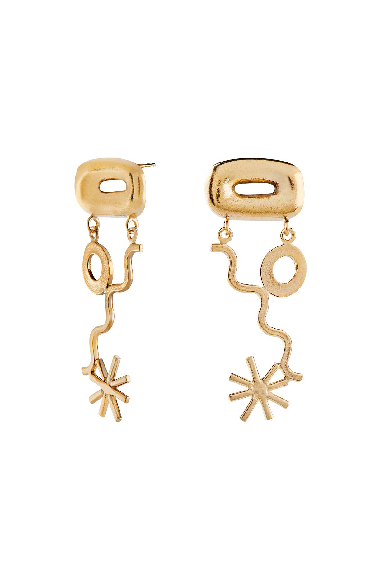 Brincos Águatinta Elementos