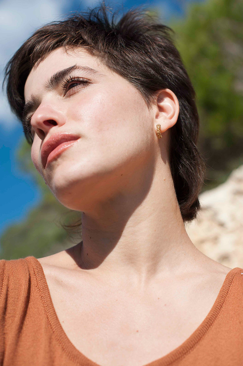 Lorena Hoop Earrings