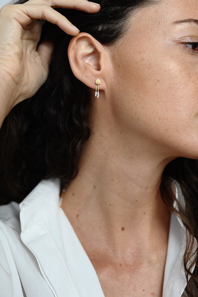 Brincos Solar com Pérolas