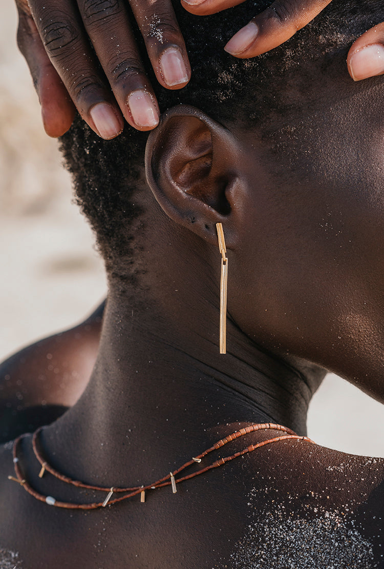 Brincos Ghala Longos