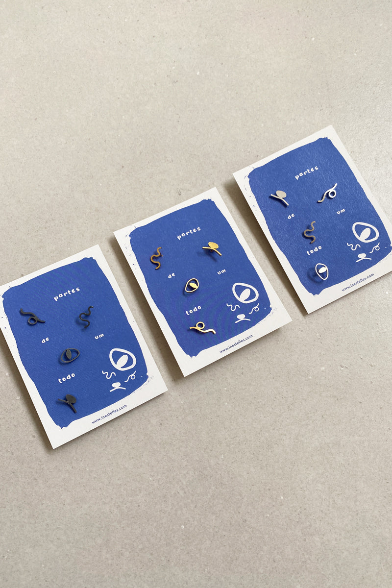 Partes de um todo Earrings (4 units)