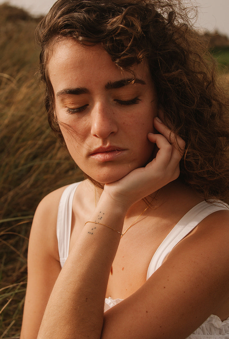 Pulseira Solar com Pérolas