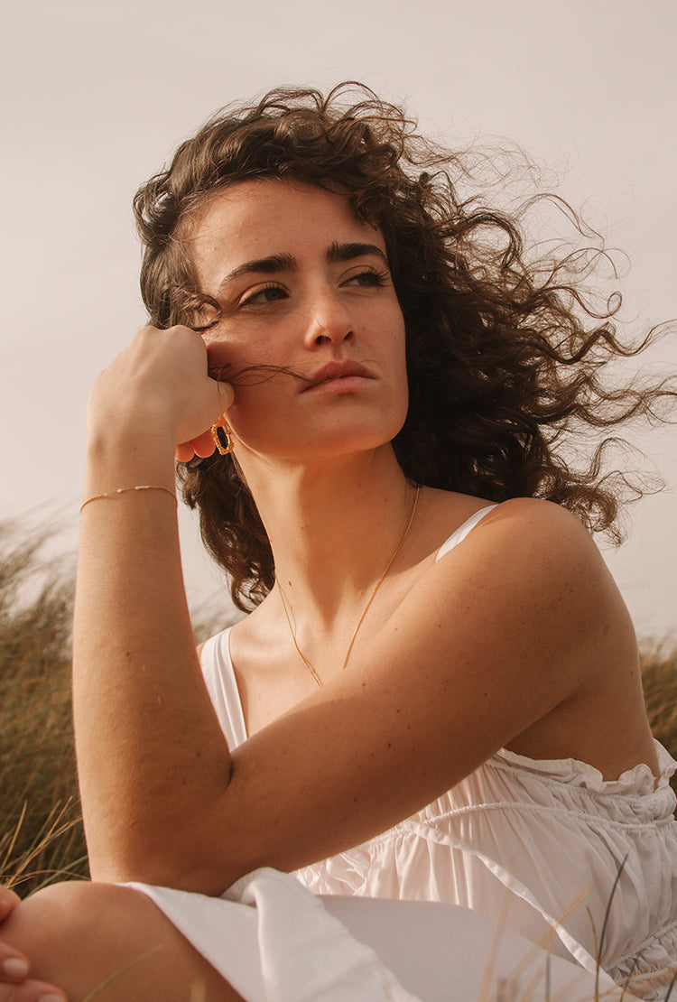 Pulseira Solar com Pérolas