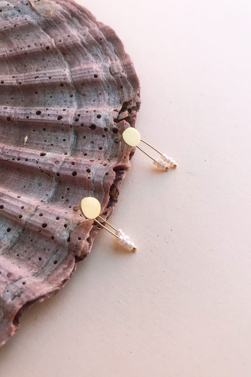 Solar Pearl Earrings