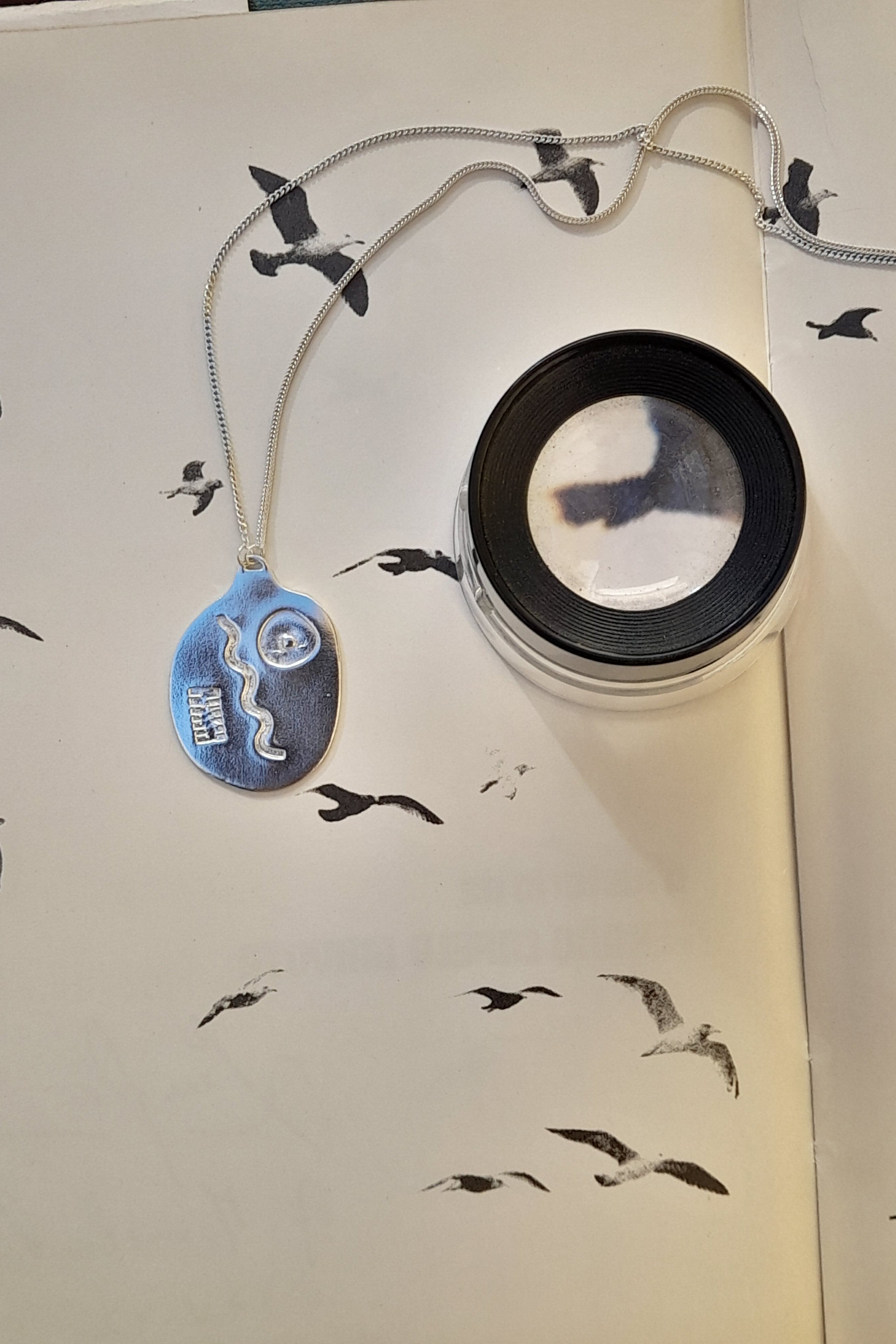 Colar Águatinta Gravura