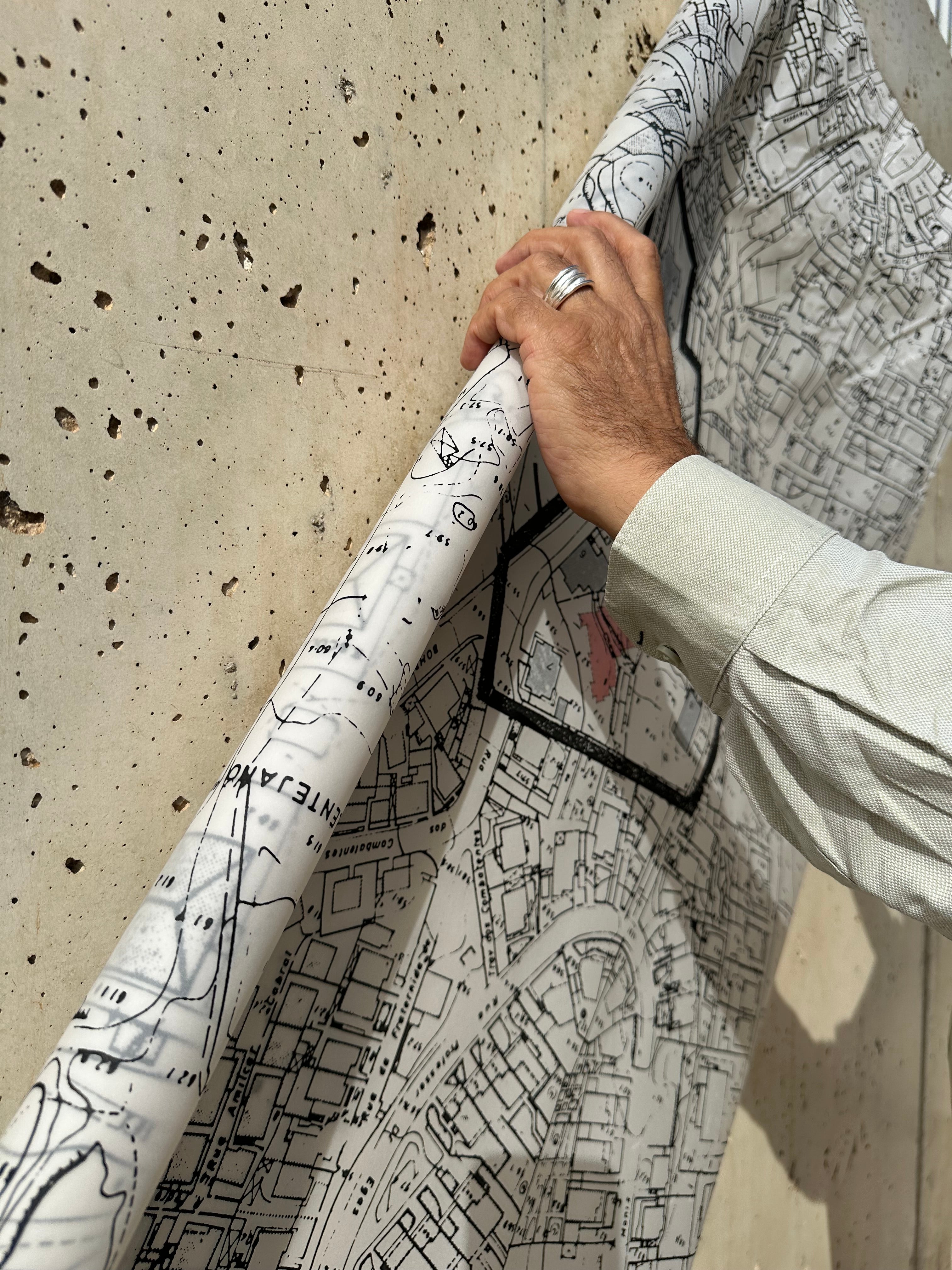 Anel Gestus Côncavo Prata