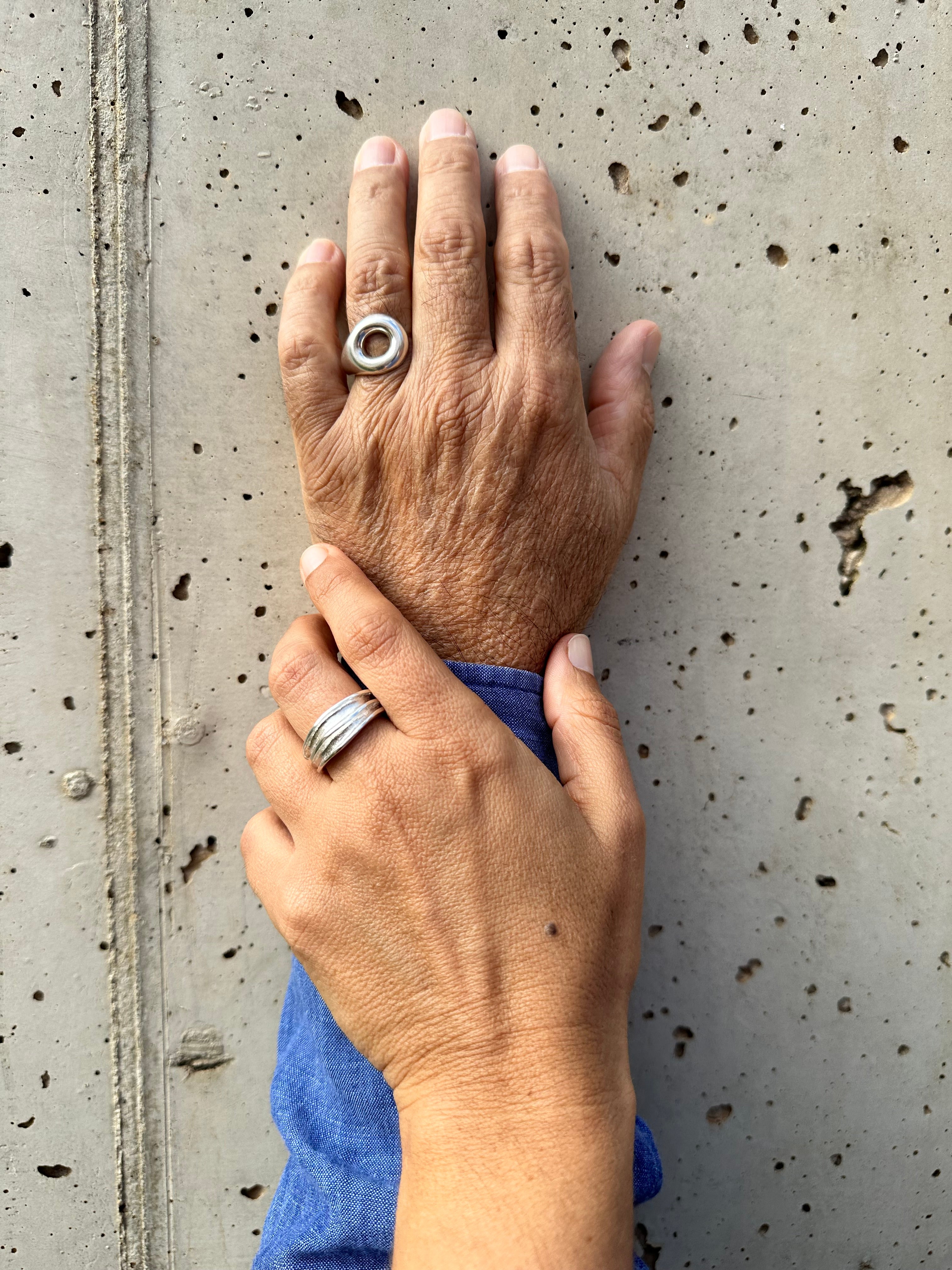 Gestus Eye silver Ring