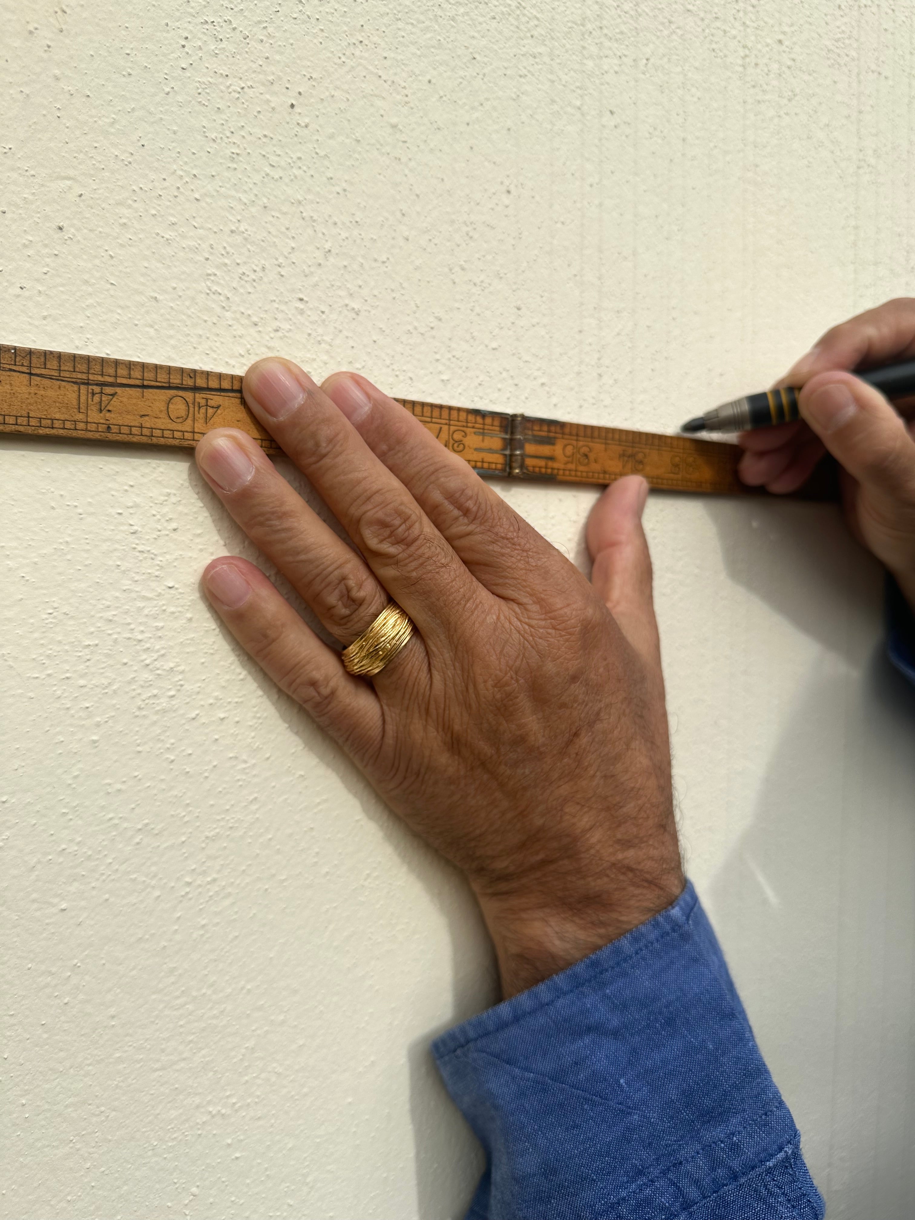 Anel Gestus Fios Dourado