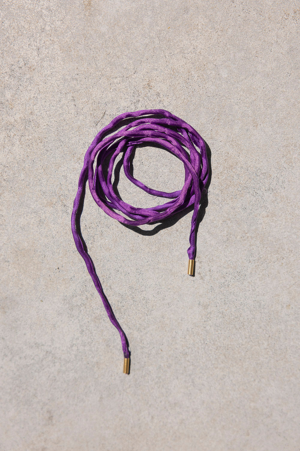 Purple Silk Cord