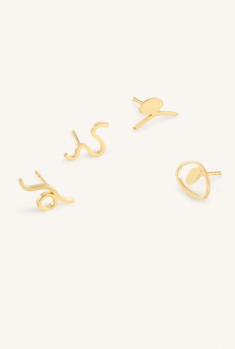 Partes de um todo Earrings (4 units)